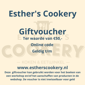 Giftvoucher Esther's Cookery (2)